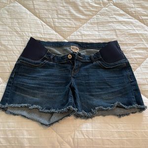 Maternity shorts